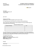 Rent And Security Deposit Receipt Form Massachusetts