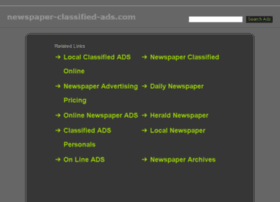 Sunday Newspaper Ads Online